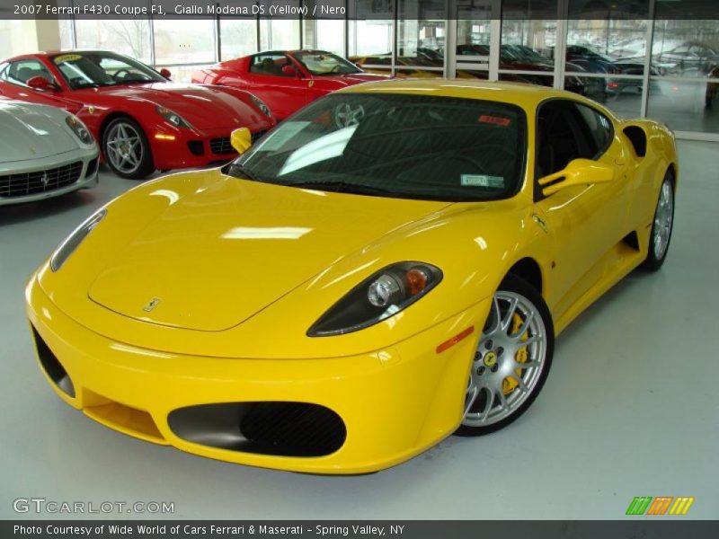 Giallo Modena DS (Yellow) / Nero 2007 Ferrari F430 Coupe F1