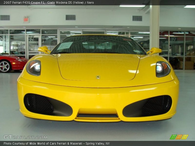 Giallo Modena DS (Yellow) / Nero 2007 Ferrari F430 Coupe F1