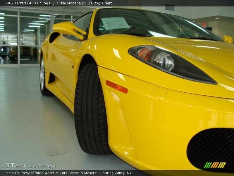 Giallo Modena DS (Yellow) / Nero 2007 Ferrari F430 Coupe F1