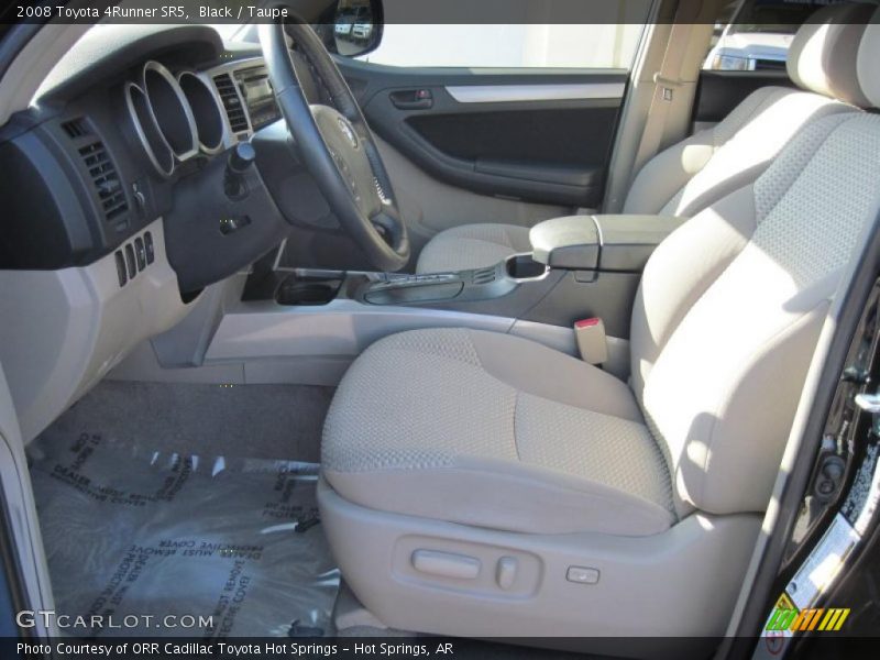 Black / Taupe 2008 Toyota 4Runner SR5