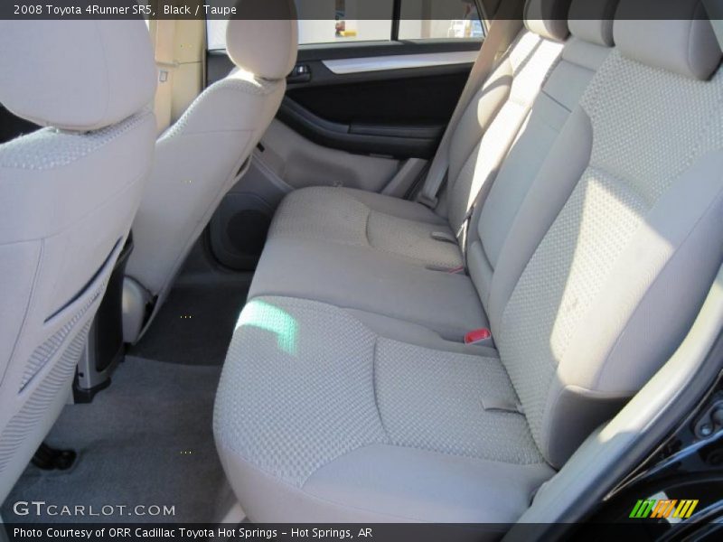 Black / Taupe 2008 Toyota 4Runner SR5