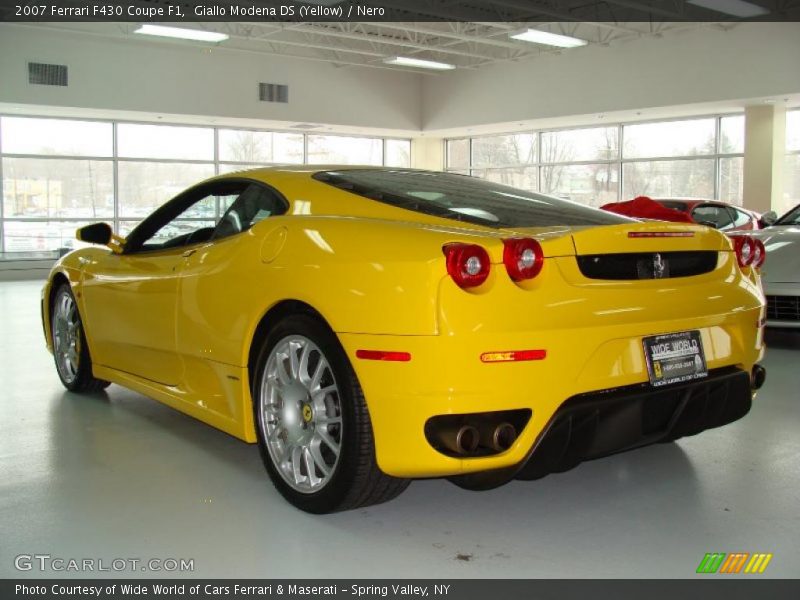 Giallo Modena DS (Yellow) / Nero 2007 Ferrari F430 Coupe F1
