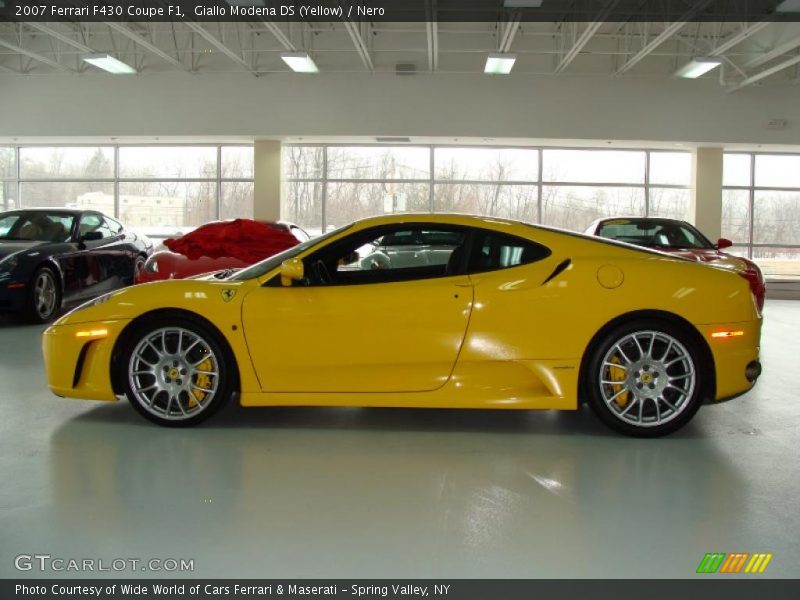 Giallo Modena DS (Yellow) / Nero 2007 Ferrari F430 Coupe F1