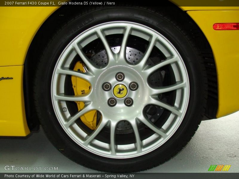 Giallo Modena DS (Yellow) / Nero 2007 Ferrari F430 Coupe F1