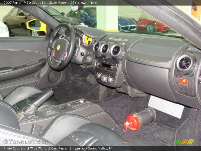 Giallo Modena DS (Yellow) / Nero 2007 Ferrari F430 Coupe F1