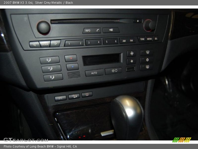 Silver Grey Metallic / Black 2007 BMW X3 3.0si