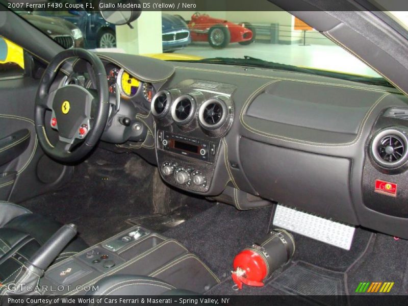 Giallo Modena DS (Yellow) / Nero 2007 Ferrari F430 Coupe F1