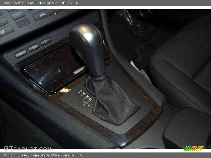 Silver Grey Metallic / Black 2007 BMW X3 3.0si