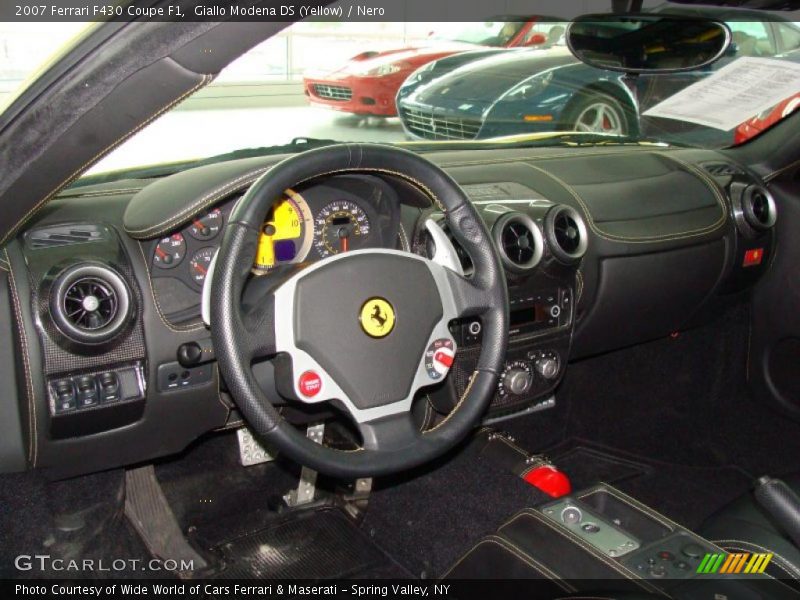Giallo Modena DS (Yellow) / Nero 2007 Ferrari F430 Coupe F1
