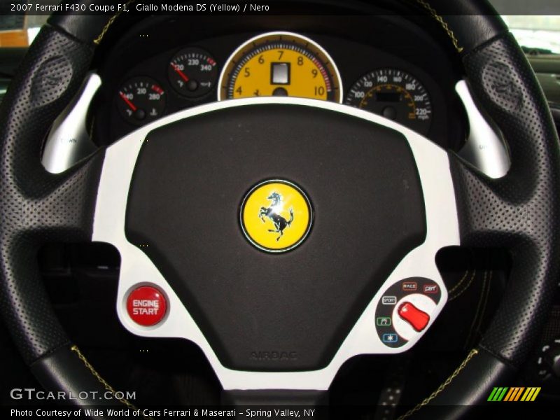 Giallo Modena DS (Yellow) / Nero 2007 Ferrari F430 Coupe F1