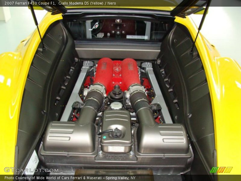 Giallo Modena DS (Yellow) / Nero 2007 Ferrari F430 Coupe F1