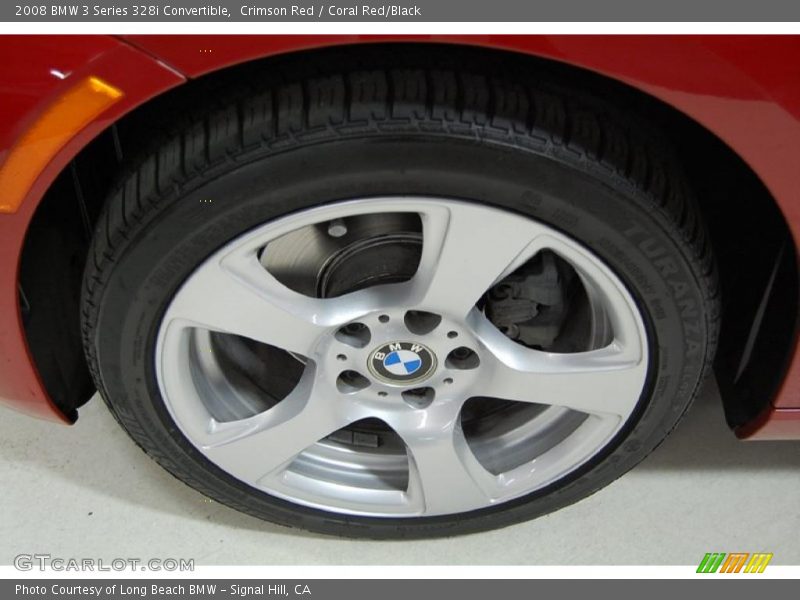 Crimson Red / Coral Red/Black 2008 BMW 3 Series 328i Convertible