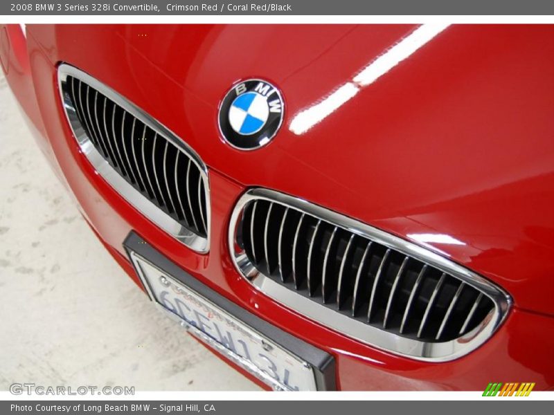 Crimson Red / Coral Red/Black 2008 BMW 3 Series 328i Convertible
