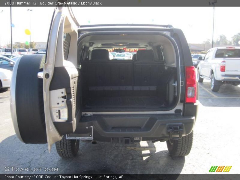 Boulder Gray Metallic / Ebony Black 2008 Hummer H3