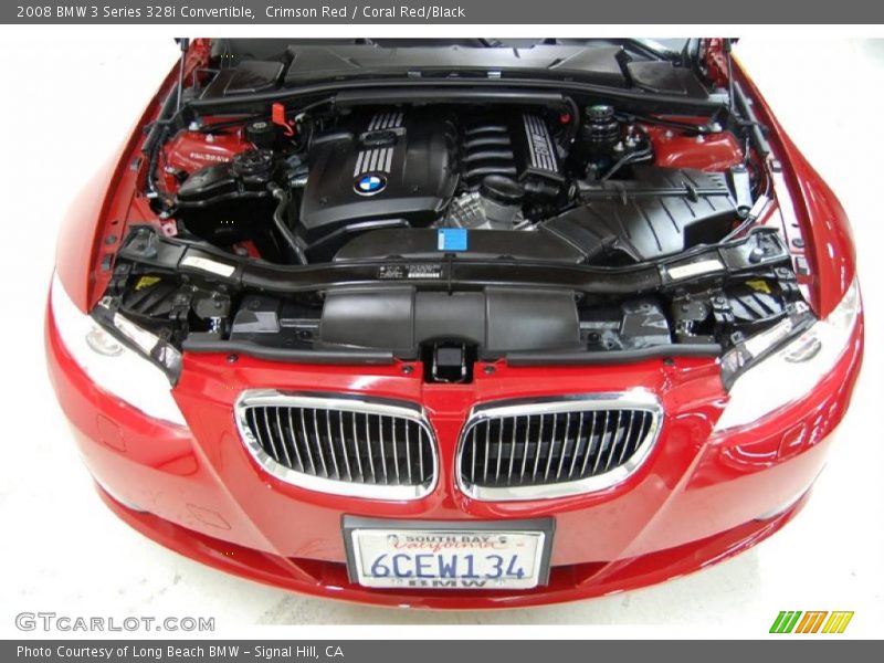 Crimson Red / Coral Red/Black 2008 BMW 3 Series 328i Convertible