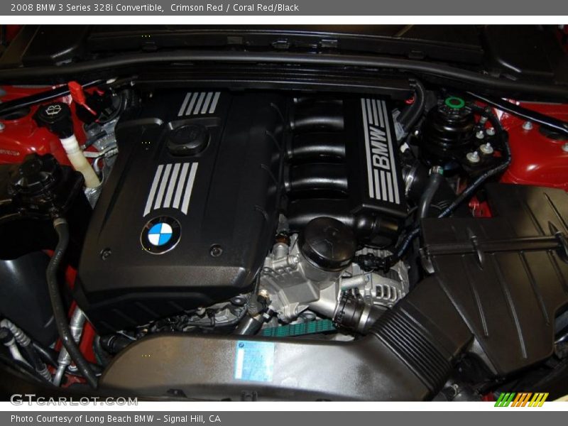 Crimson Red / Coral Red/Black 2008 BMW 3 Series 328i Convertible