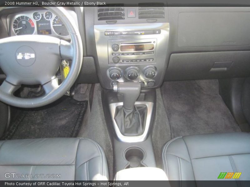 Boulder Gray Metallic / Ebony Black 2008 Hummer H3
