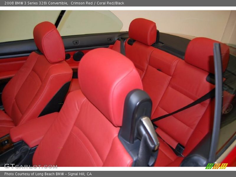 Crimson Red / Coral Red/Black 2008 BMW 3 Series 328i Convertible