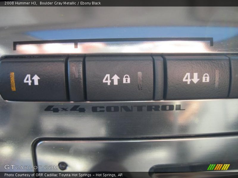 Boulder Gray Metallic / Ebony Black 2008 Hummer H3