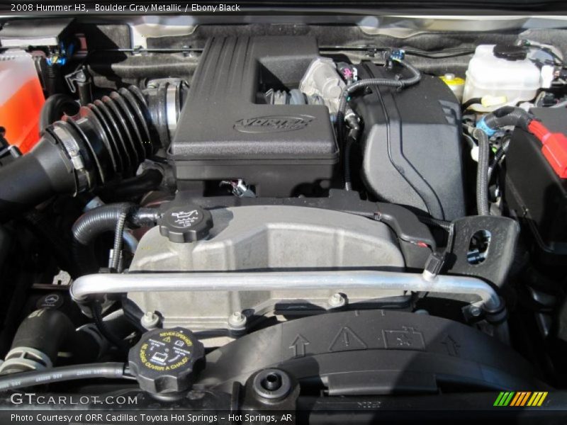 Boulder Gray Metallic / Ebony Black 2008 Hummer H3