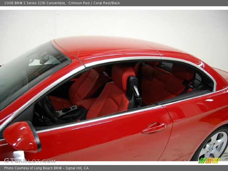 Crimson Red / Coral Red/Black 2008 BMW 3 Series 328i Convertible