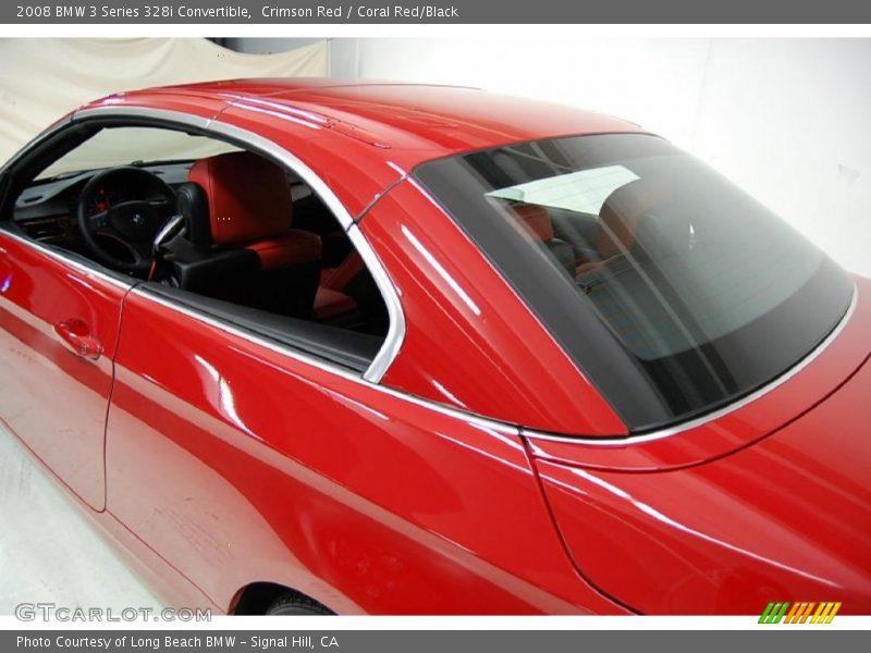 Crimson Red / Coral Red/Black 2008 BMW 3 Series 328i Convertible