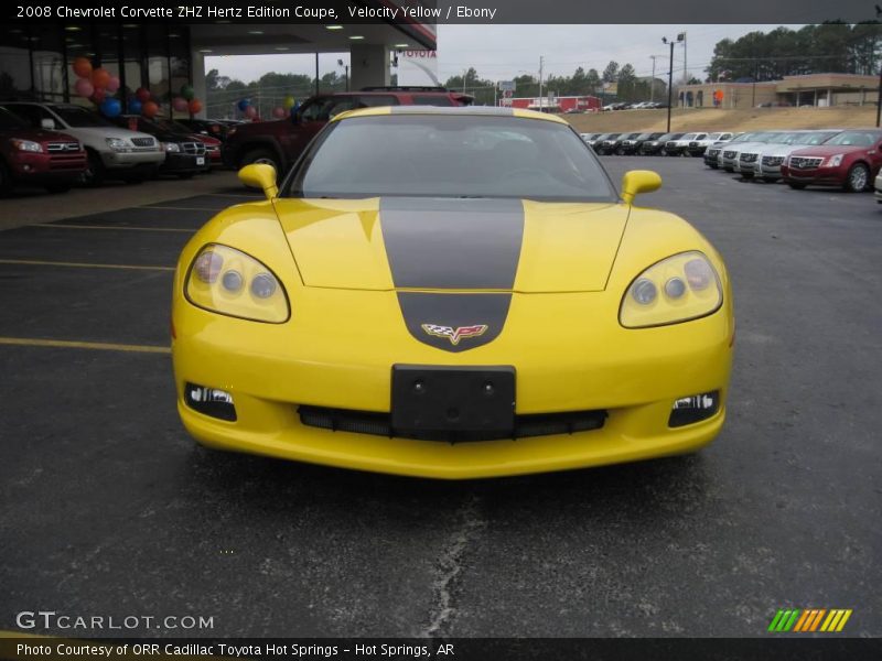 2008 Corvette ZHZ Hertz Edition Coupe Velocity Yellow