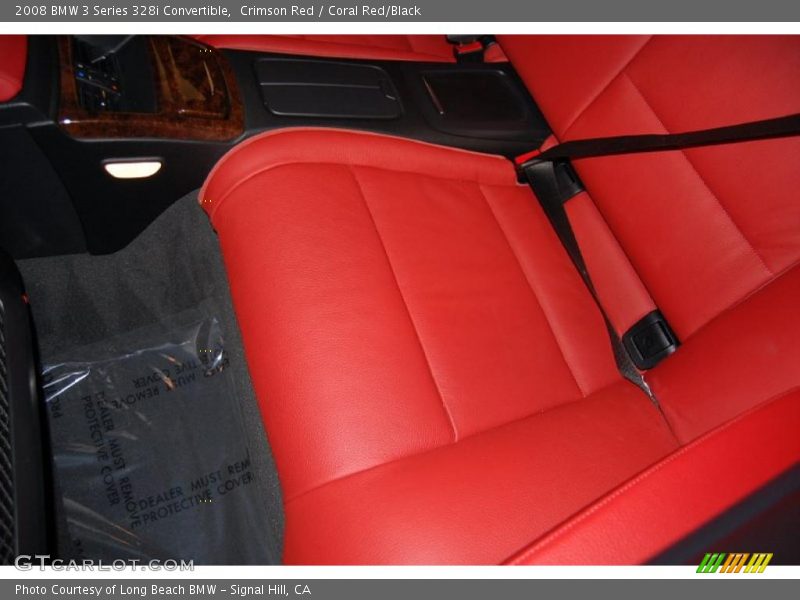 Crimson Red / Coral Red/Black 2008 BMW 3 Series 328i Convertible