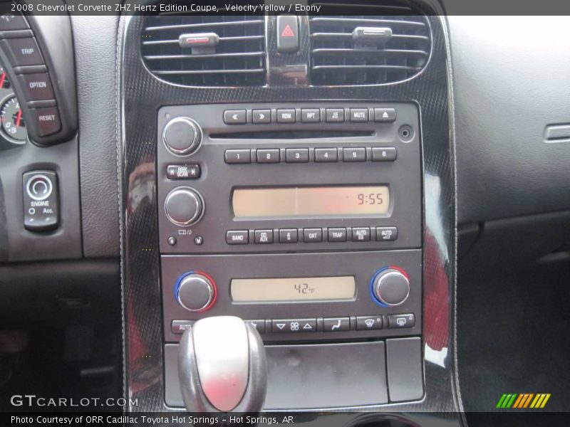 Velocity Yellow / Ebony 2008 Chevrolet Corvette ZHZ Hertz Edition Coupe