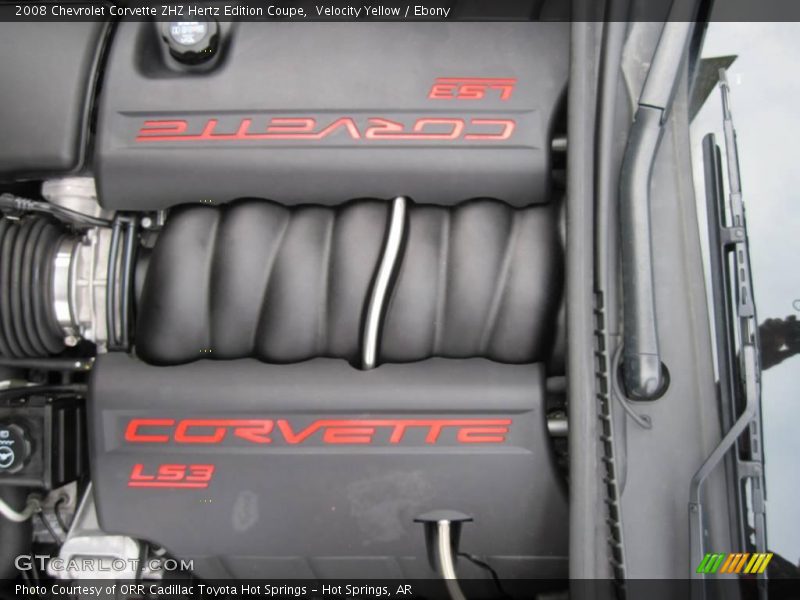  2008 Corvette ZHZ Hertz Edition Coupe Engine - 6.2 Liter OHV 16-Valve LS3 V8