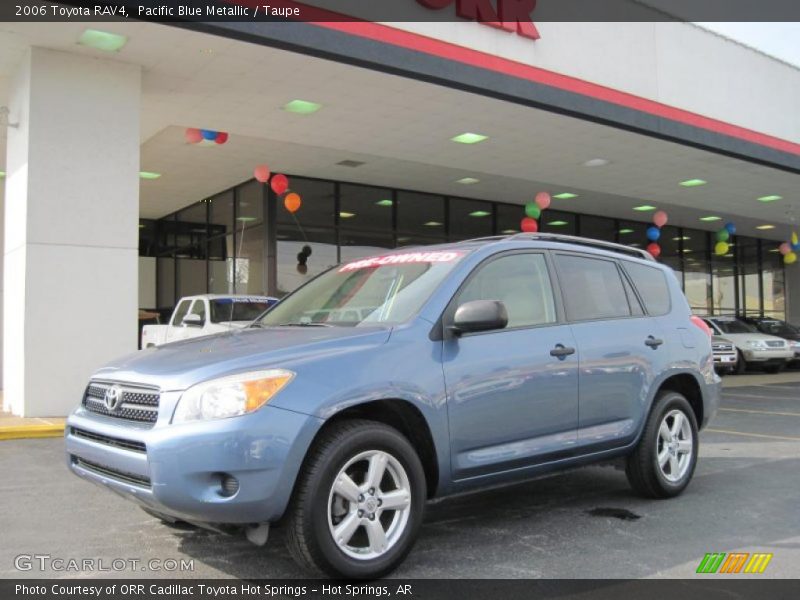 Pacific Blue Metallic / Taupe 2006 Toyota RAV4