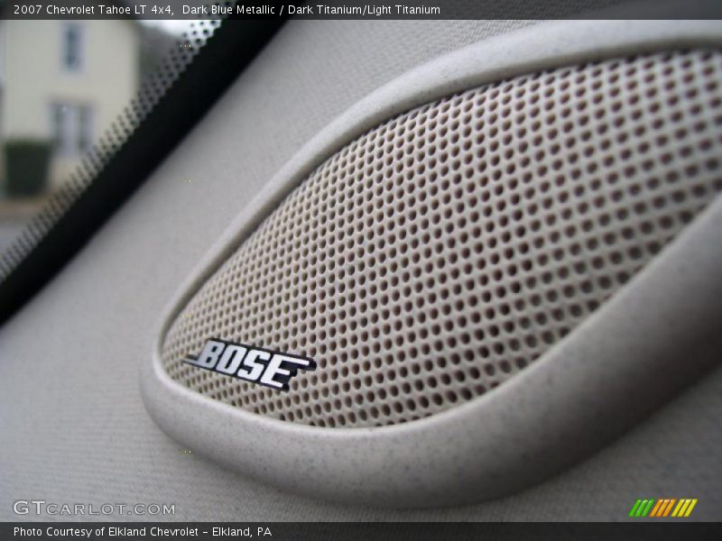 Dark Blue Metallic / Dark Titanium/Light Titanium 2007 Chevrolet Tahoe LT 4x4