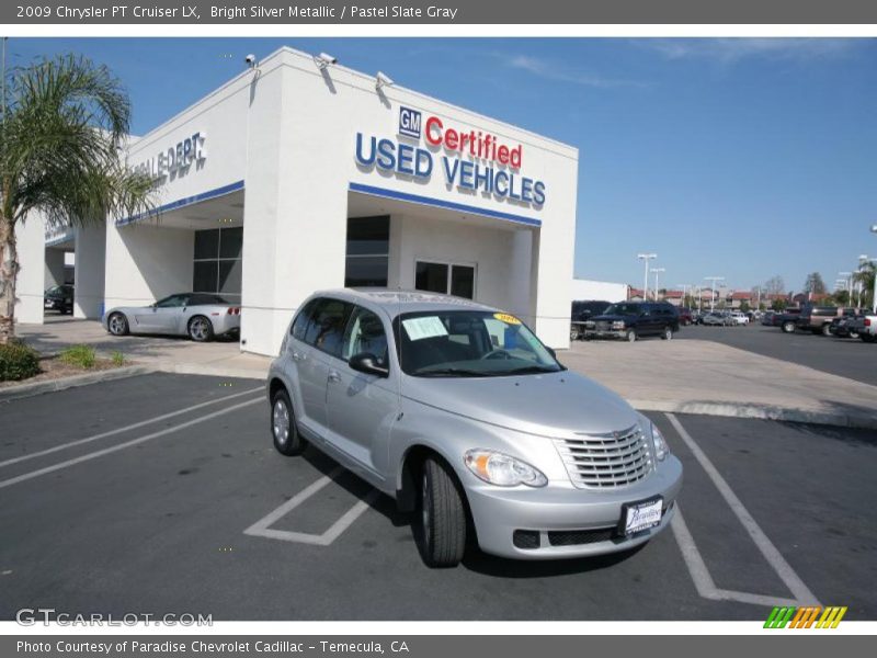 Bright Silver Metallic / Pastel Slate Gray 2009 Chrysler PT Cruiser LX