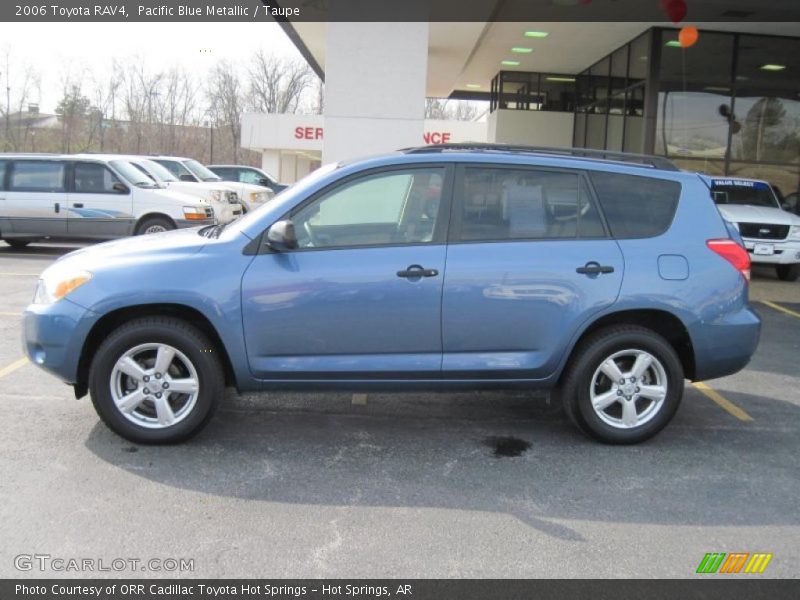 Pacific Blue Metallic / Taupe 2006 Toyota RAV4