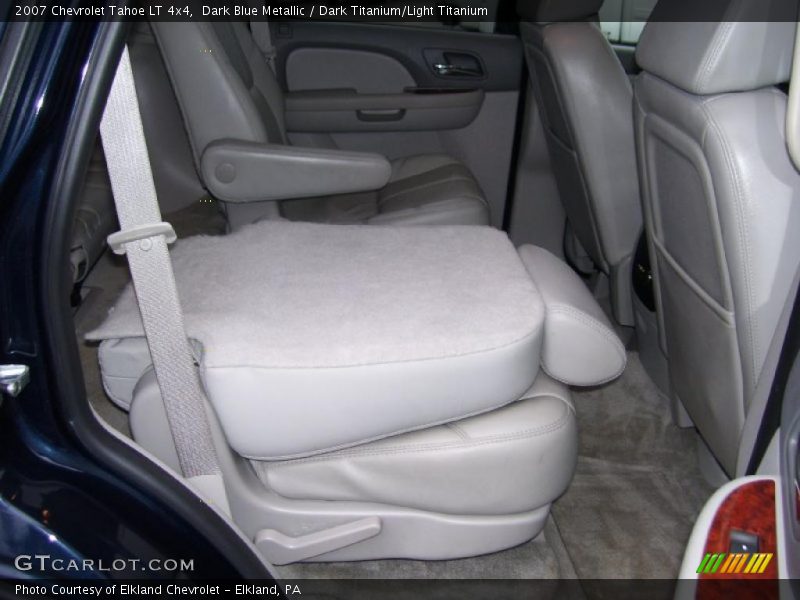 Dark Blue Metallic / Dark Titanium/Light Titanium 2007 Chevrolet Tahoe LT 4x4