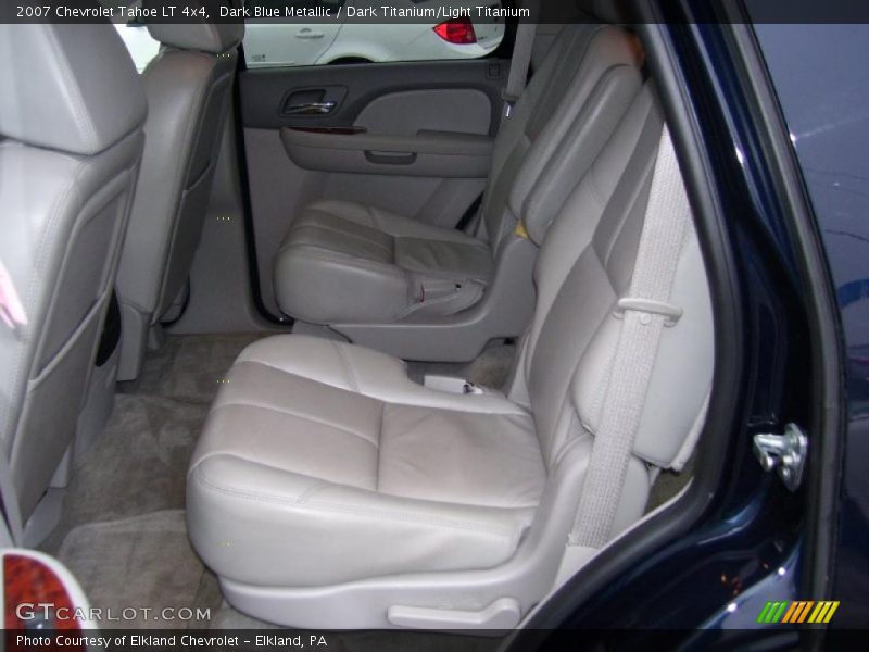 Dark Blue Metallic / Dark Titanium/Light Titanium 2007 Chevrolet Tahoe LT 4x4