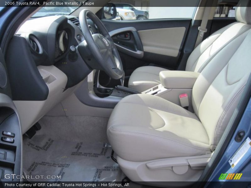 Pacific Blue Metallic / Taupe 2006 Toyota RAV4