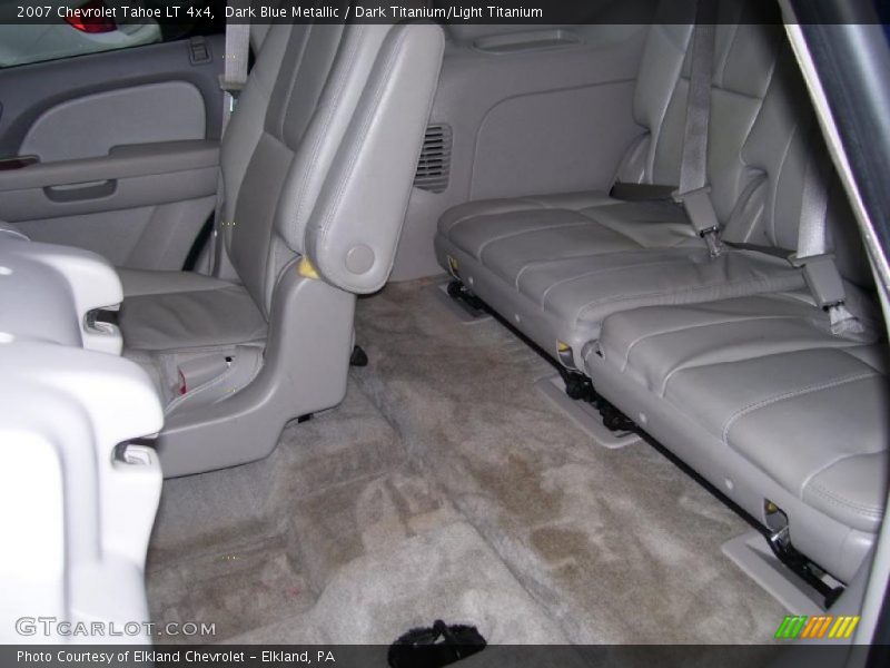 Dark Blue Metallic / Dark Titanium/Light Titanium 2007 Chevrolet Tahoe LT 4x4