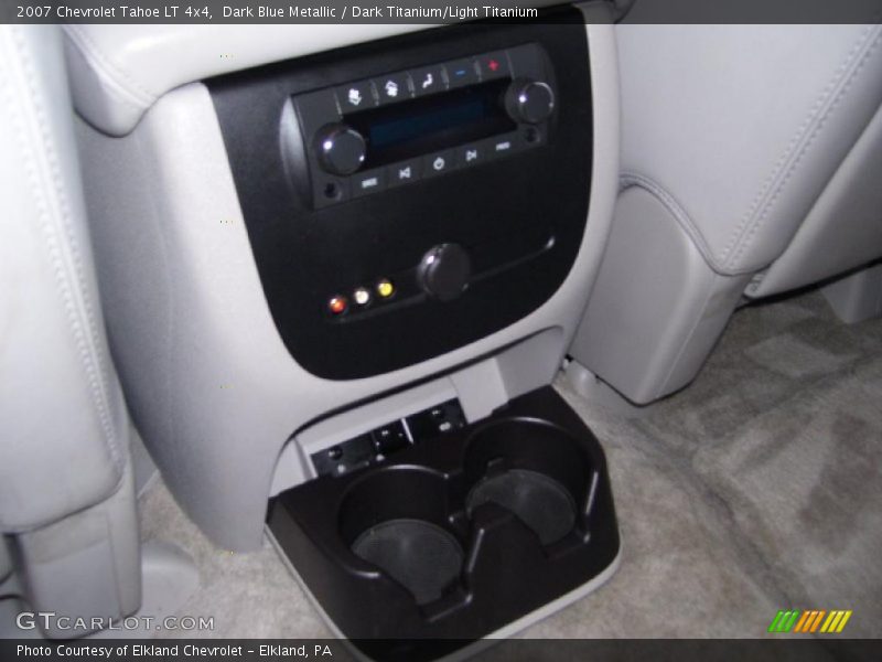 Dark Blue Metallic / Dark Titanium/Light Titanium 2007 Chevrolet Tahoe LT 4x4