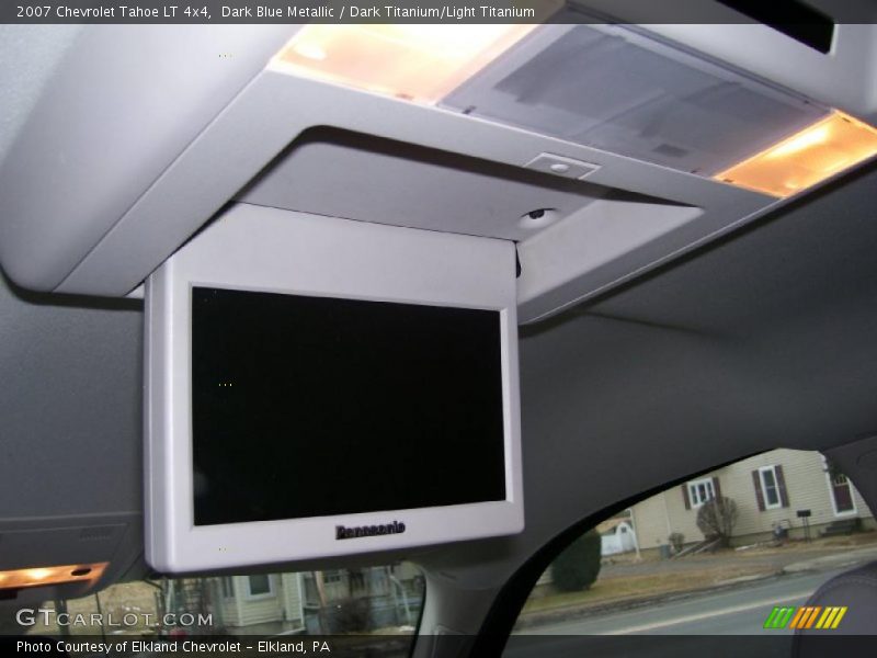 Dark Blue Metallic / Dark Titanium/Light Titanium 2007 Chevrolet Tahoe LT 4x4