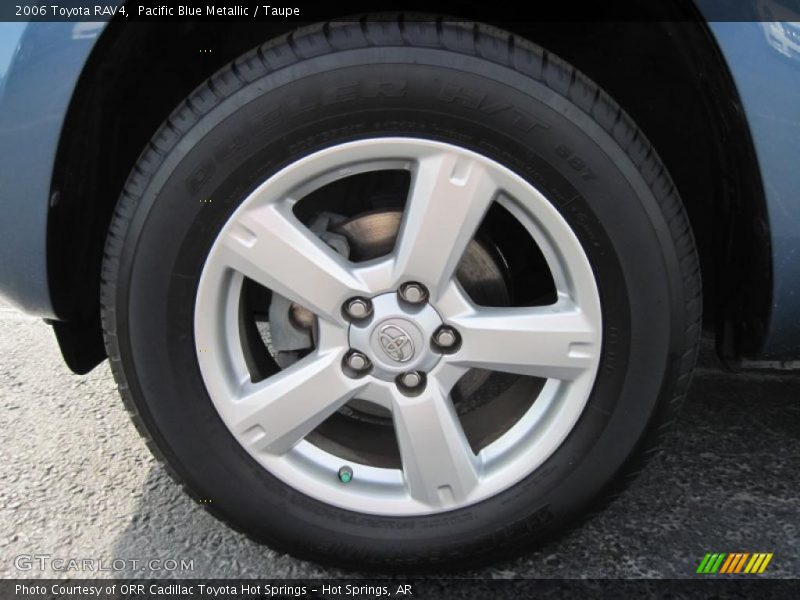 Pacific Blue Metallic / Taupe 2006 Toyota RAV4