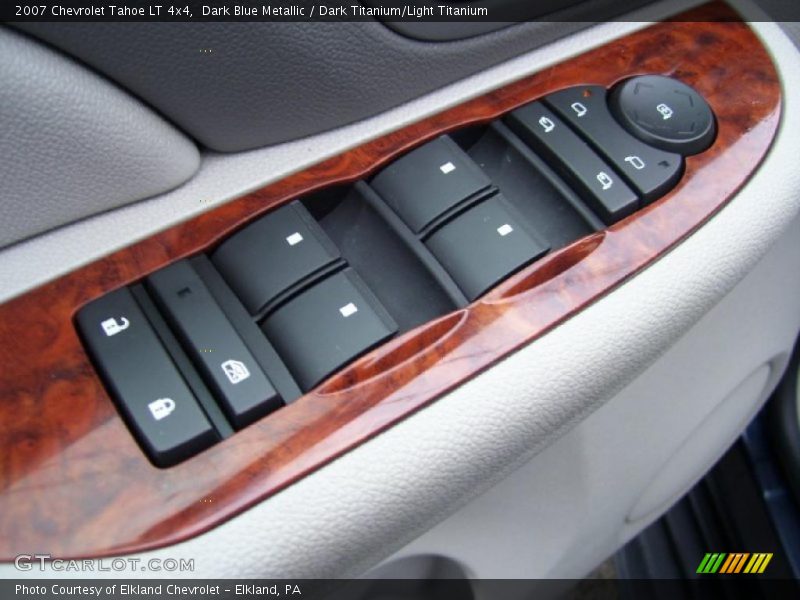 Dark Blue Metallic / Dark Titanium/Light Titanium 2007 Chevrolet Tahoe LT 4x4