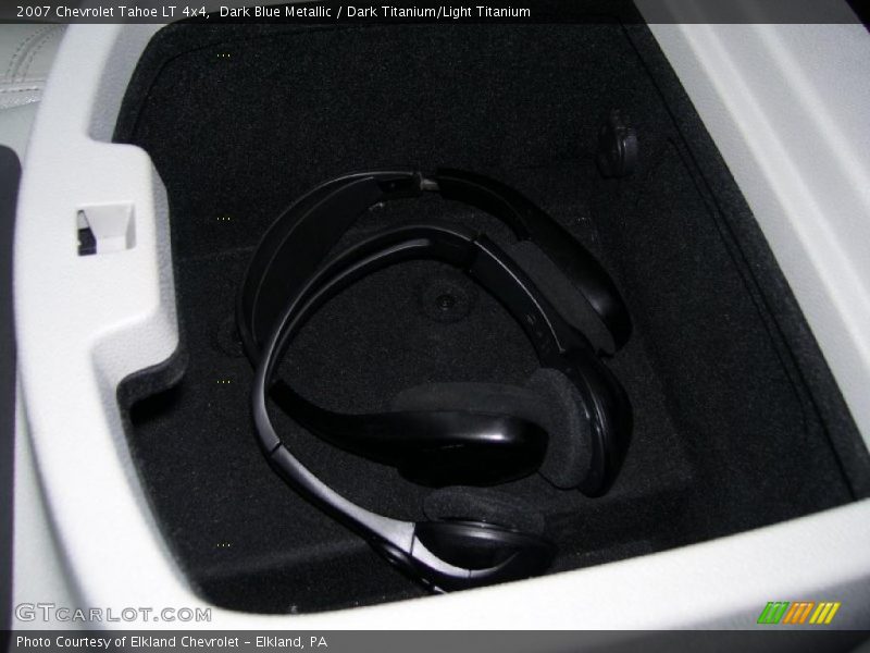 Dark Blue Metallic / Dark Titanium/Light Titanium 2007 Chevrolet Tahoe LT 4x4