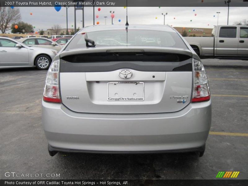 Classic Silver Metallic / Dark Gray 2007 Toyota Prius Hybrid