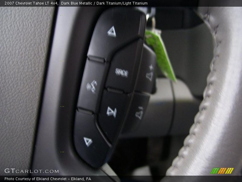 Dark Blue Metallic / Dark Titanium/Light Titanium 2007 Chevrolet Tahoe LT 4x4