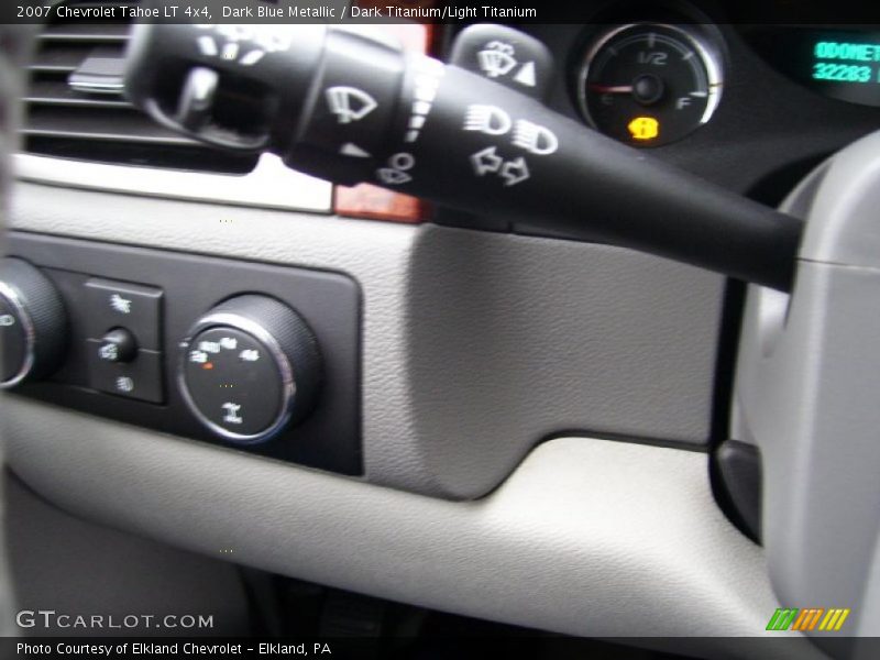 Dark Blue Metallic / Dark Titanium/Light Titanium 2007 Chevrolet Tahoe LT 4x4