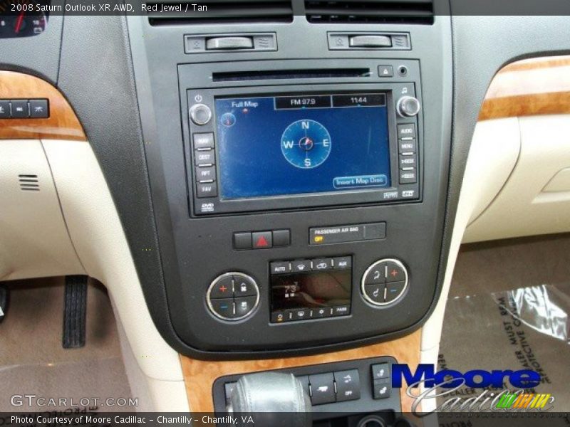 Red Jewel / Tan 2008 Saturn Outlook XR AWD