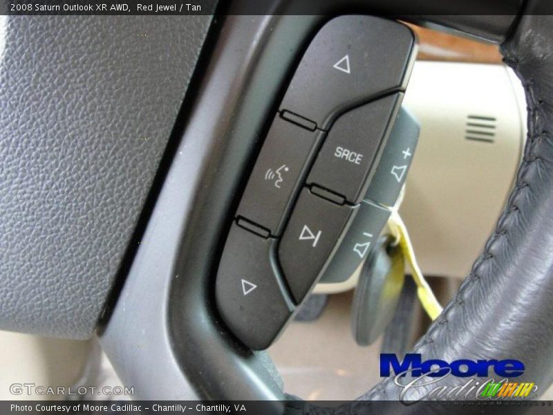 Red Jewel / Tan 2008 Saturn Outlook XR AWD