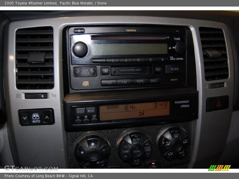 Pacific Blue Metallic / Stone 2005 Toyota 4Runner Limited