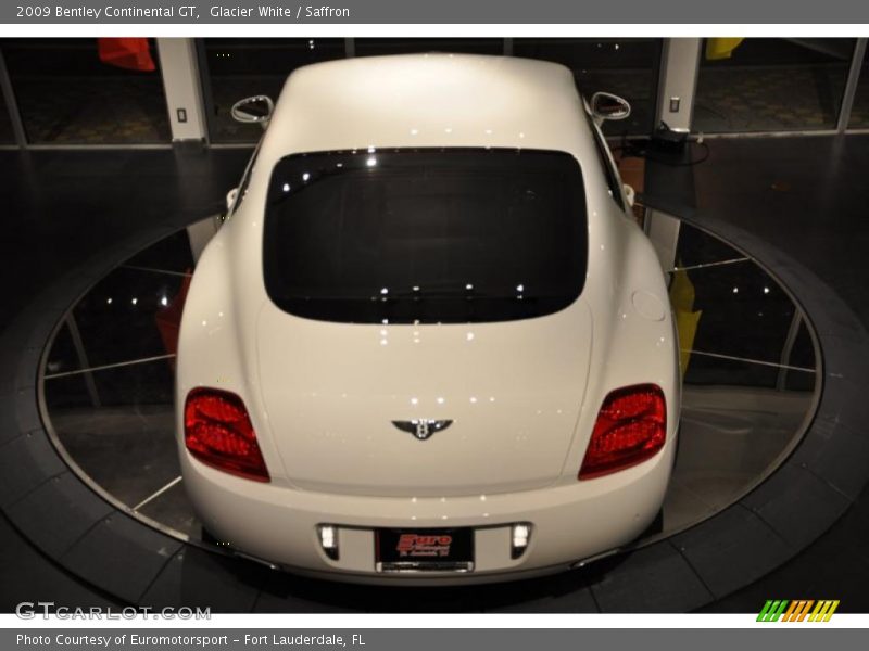 Glacier White / Saffron 2009 Bentley Continental GT